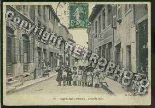 Ville de SAINBEL Carte postale ancienne