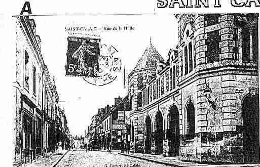 Ville de SAINTCALAIS Carte postale ancienne