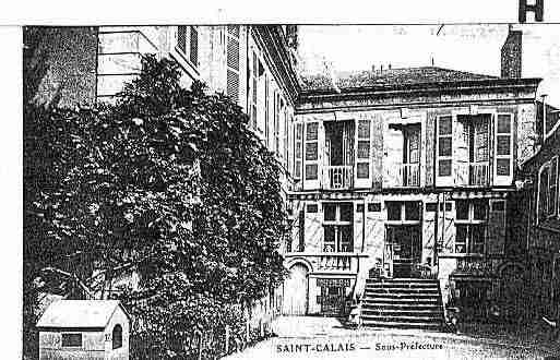 Ville de SAINTCALAIS Carte postale ancienne