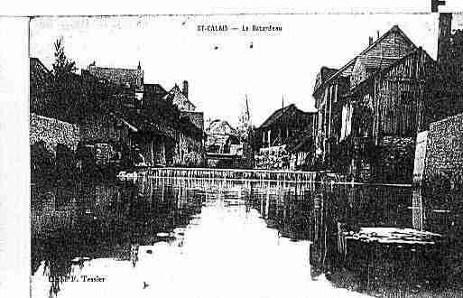 Ville de SAINTCALAIS Carte postale ancienne