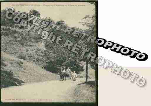 Ville de SAINTECATHERINE Carte postale ancienne