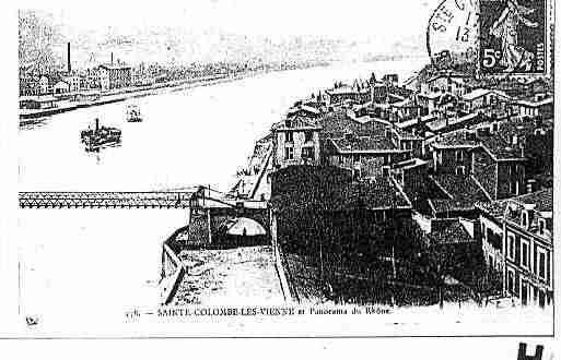 Ville de SAINTECOLOMBE Carte postale ancienne