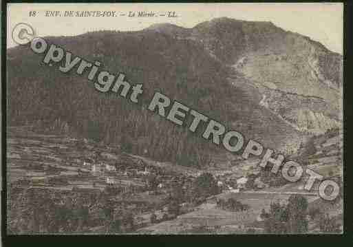 Ville de SAINTEFOYTARENTAISE Carte postale ancienne