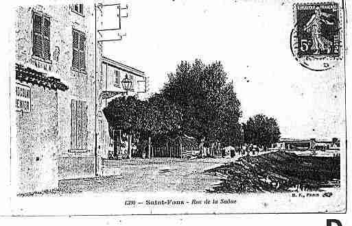 Ville de SAINTFONS Carte postale ancienne