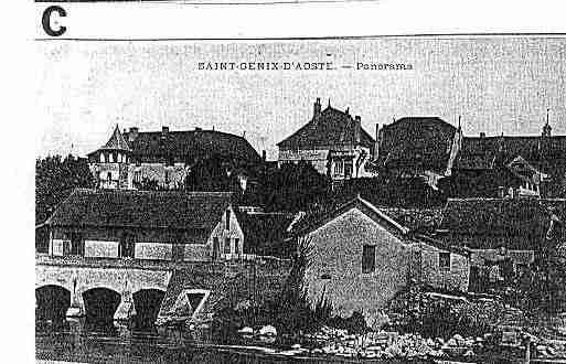 Ville de SAINTGENIXSURGUIERS Carte postale ancienne