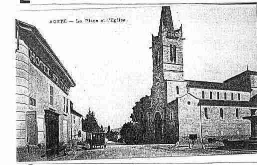 Ville de SAINTGENIXSURGUIERS Carte postale ancienne