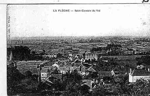 Ville de SAINTGERMAINDUVAL Carte postale ancienne