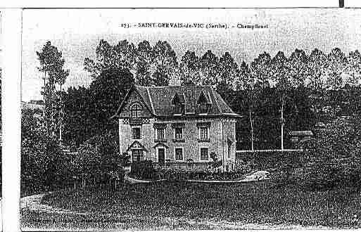 Ville de SAINTGERVAISDEVIC Carte postale ancienne