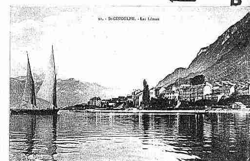 Ville de SAINTGINGOLPH Carte postale ancienne