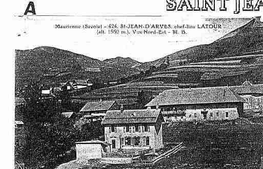 Ville de SAINTJEAND\'ARVES Carte postale ancienne