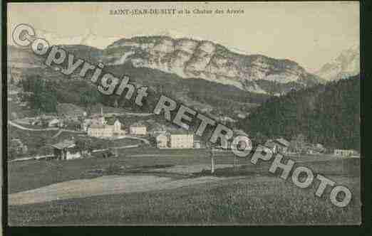 Ville de SAINTJEANDESIXT Carte postale ancienne