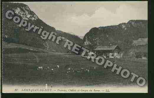 Ville de SAINTJEANDESIXT Carte postale ancienne