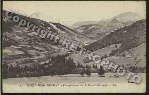 Ville de SAINTJEANDESIXT Carte postale ancienne