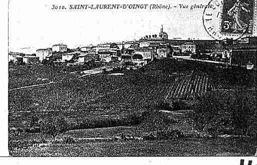 Ville de SAINTLAURENTDECHAMOUSSET Carte postale ancienne