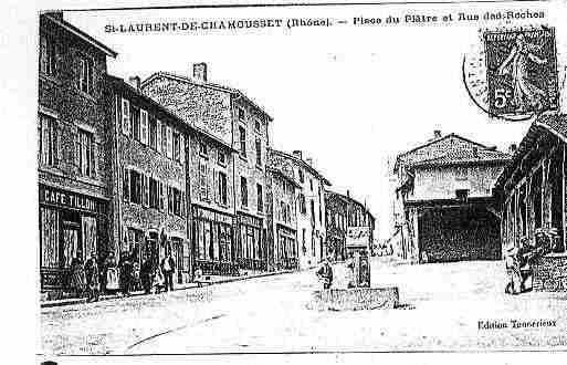 Ville de SAINTLAURENTDECHAMOUSSET Carte postale ancienne