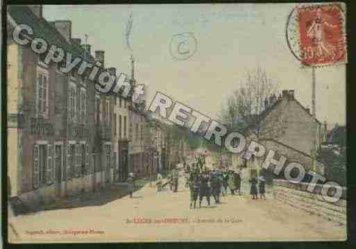 Ville de SAINTLEGERSURDHEUNE Carte postale ancienne