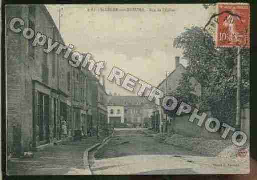 Ville de SAINTLEGERSURDHEUNE Carte postale ancienne