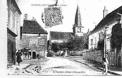 Ville de SAINTLEGERSURDHEUNE Carte postale ancienne