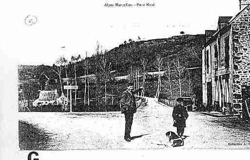 Ville de SAINTLEONARDDESBOIS Carte postale ancienne