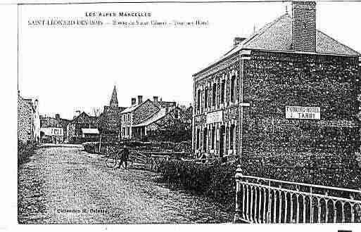 Ville de SAINTLEONARDDESBOIS Carte postale ancienne