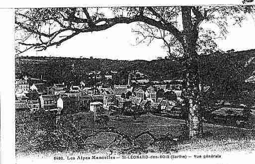 Ville de SAINTLEONARDDESBOIS Carte postale ancienne