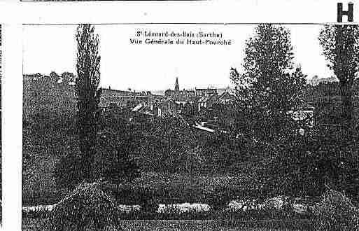 Ville de SAINTLEONARDDESBOIS Carte postale ancienne