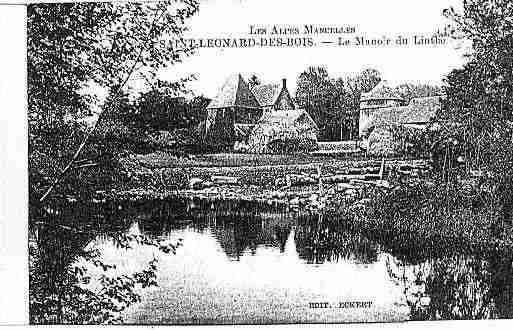 Ville de SAINTLEONARDDESBOIS Carte postale ancienne