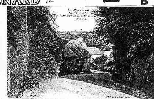 Ville de SAINTLEONARDDESBOIS Carte postale ancienne