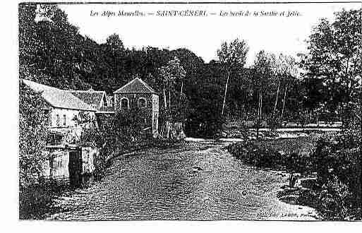 Ville de SAINTLEONARDDESBOIS Carte postale ancienne