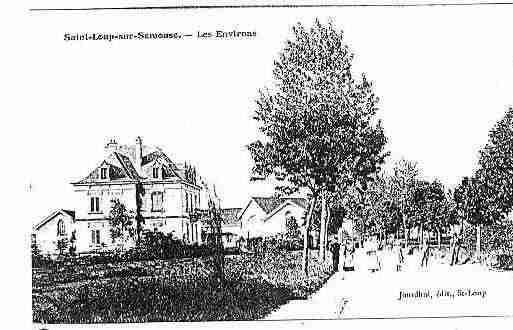 Ville de SAINTLOUPSURSEMOUSE Carte postale ancienne