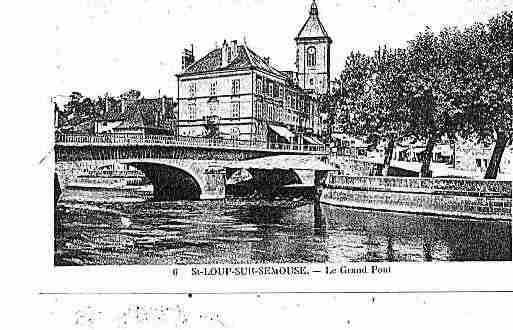 Ville de SAINTLOUPSURSEMOUSE Carte postale ancienne