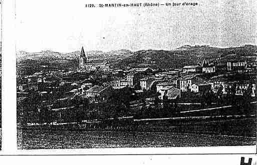 Ville de SAINTMARTINENHAUT Carte postale ancienne