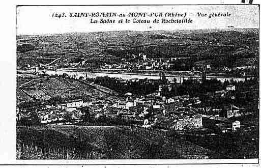 Ville de SAINTROMAINAUMONTD\'OR Carte postale ancienne