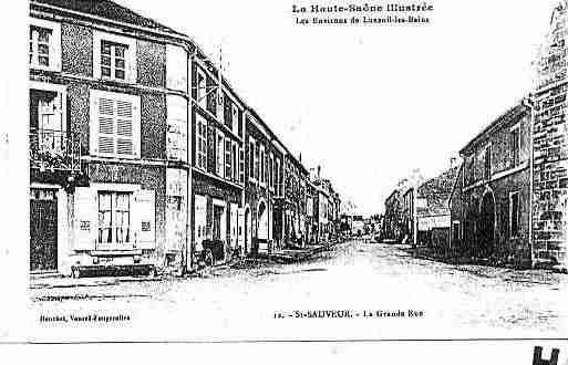 Ville de SAINTSAUVEUR Carte postale ancienne