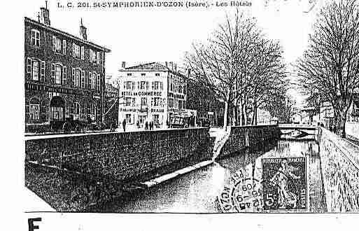 Ville de SAINTSYMPHORIEND\\\'OZON Carte postale ancienne