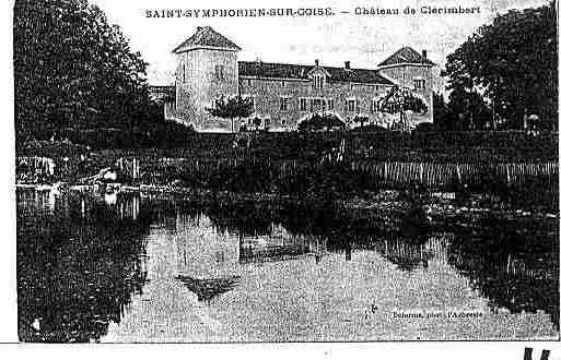 Ville de SAINTSYMPHORIENSURCOISE Carte postale ancienne