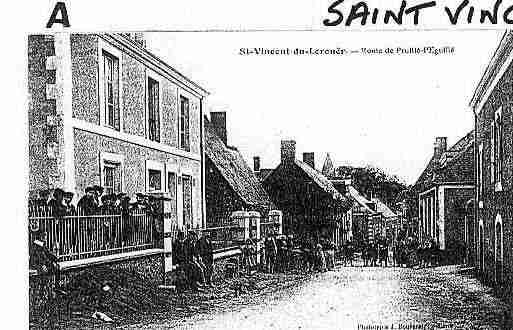 Ville de SAINTVINCENTDULOROUER Carte postale ancienne