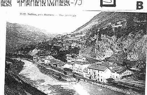 Ville de SALINSLESTHERMES Carte postale ancienne