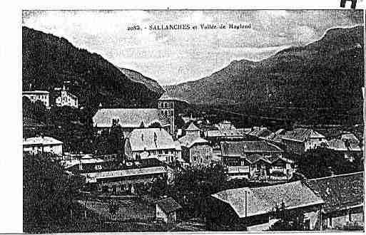 Ville de SALLANCHES Carte postale ancienne