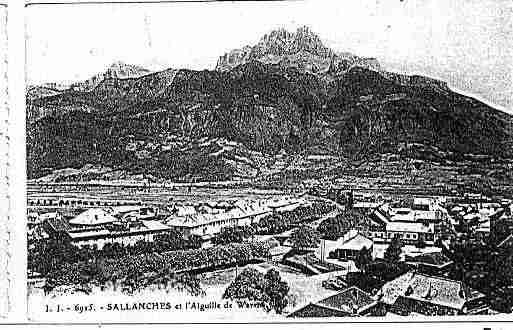 Ville de SALLANCHES Carte postale ancienne