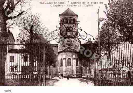 Ville de SALLES Carte postale ancienne