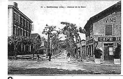 Ville de SATHONAYVILLAGE Carte postale ancienne