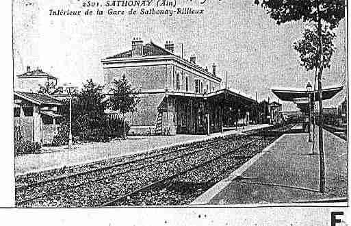 Ville de SATHONAYVILLAGE Carte postale ancienne