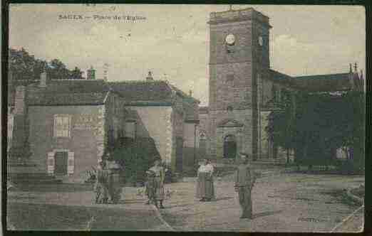 Ville de SAULX Carte postale ancienne