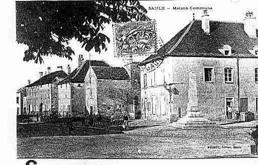 Ville de SAULX Carte postale ancienne