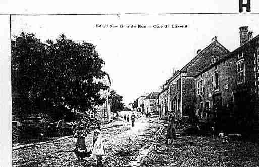 Ville de SAULX Carte postale ancienne