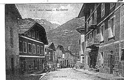 Ville de SEEZ Carte postale ancienne