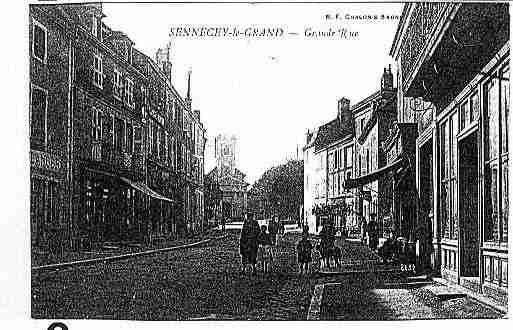 Ville de SENNECEYLEGRAND Carte postale ancienne