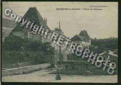 Ville de SENNECEYLEGRAND Carte postale ancienne