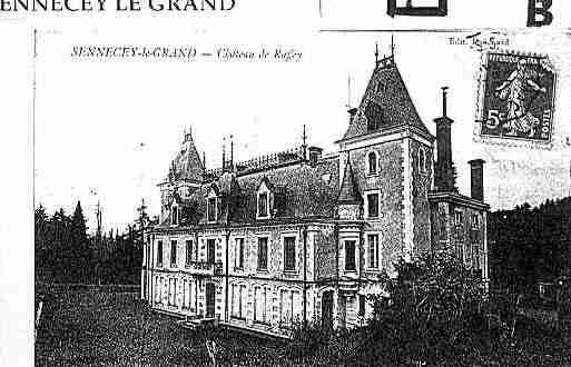 Ville de SENNECEYLEGRAND Carte postale ancienne